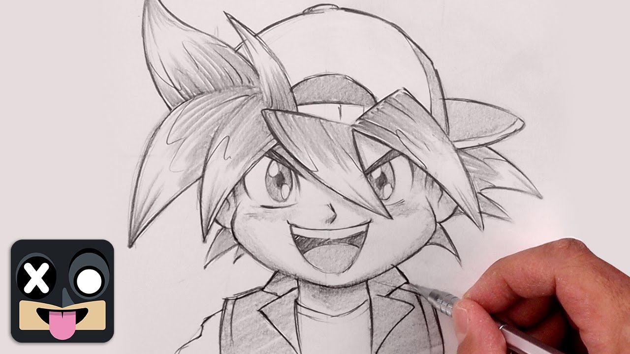 How To Draw Tyson Granger | Beyblade Step by Step Sketch Tutorial