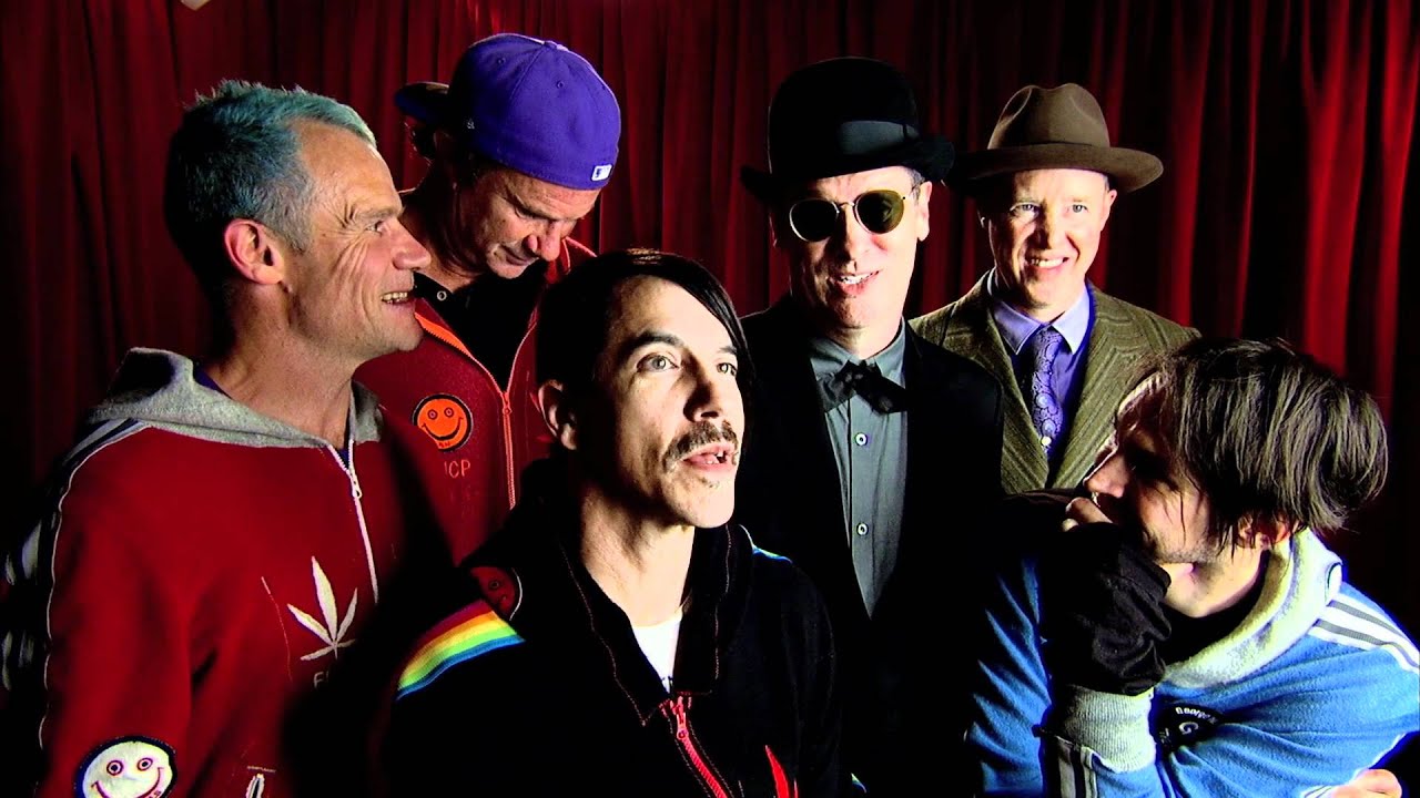 Backstage with Red Hot Chili Peppers