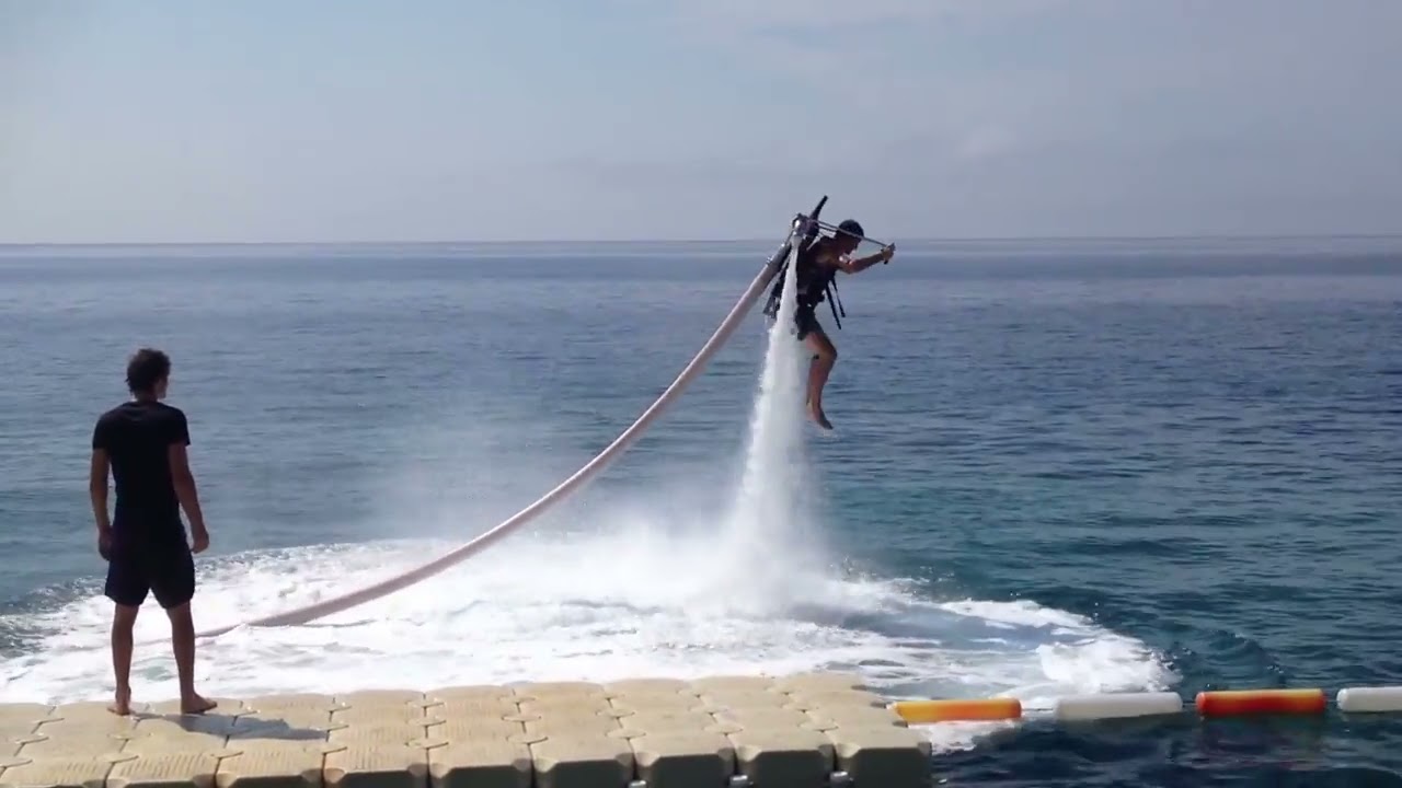 Water Jet Pack Fail