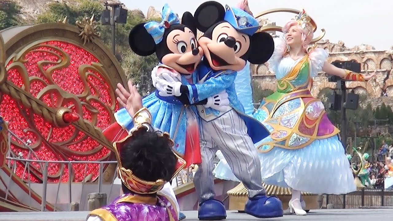 （スニーク初日1回目）【TDS】クリスタル・ウィッシュ・ジャーニー（ピアッツァ・トポリーノ）2016/04/11 Tokyo DisneySea - Crystal Wishes Journey