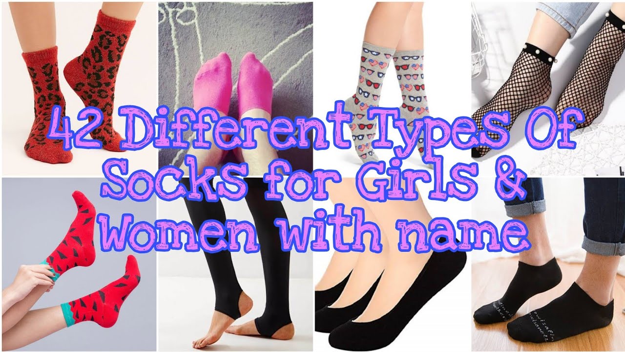 42 Different Types Of Socks for girls and women with name।। TG Chic।।