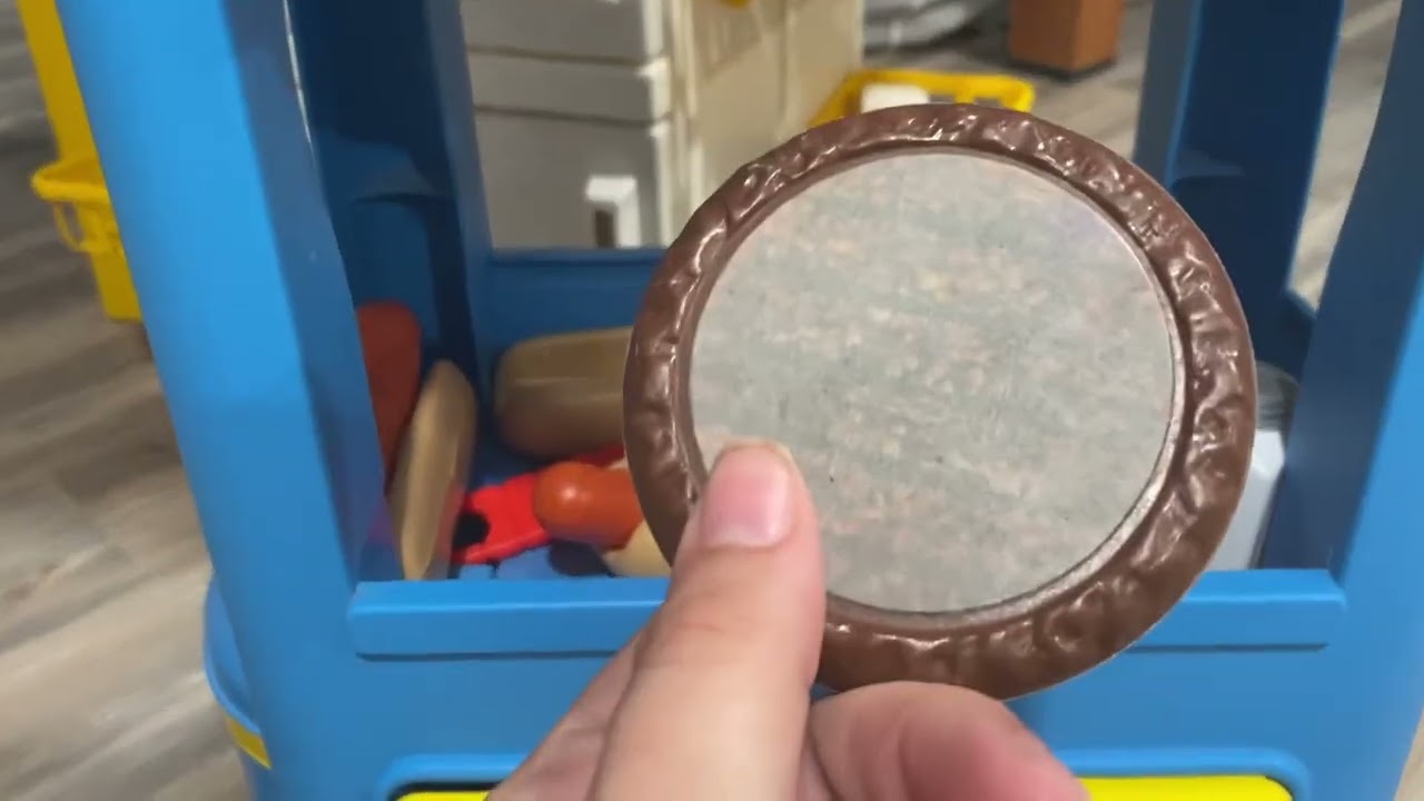 Винтажная игрушка 1994/1995 годов: дымящийся гриль Playskool