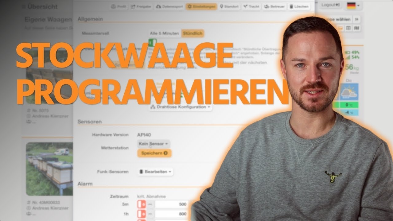 Stockwaagen richtig programmieren | Wolf Waagen Software