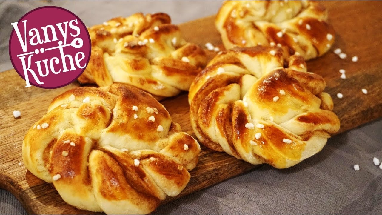 Thermomix® Zimtschnecken / Zimtknoten / Hefeteig TM5®