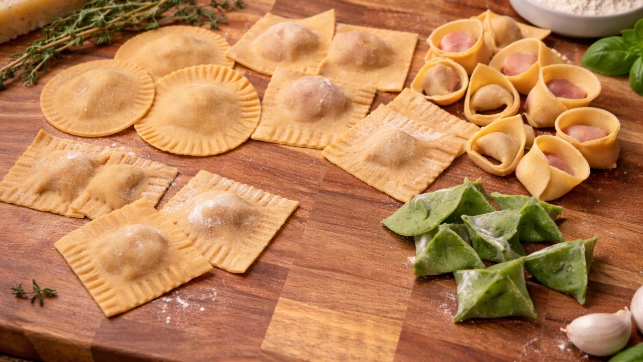 Fresh Pasta Making (RAVIOLI, TORTELLINI, AGNOLOTTI, FAGOTTINI, CAPPELLACCI)