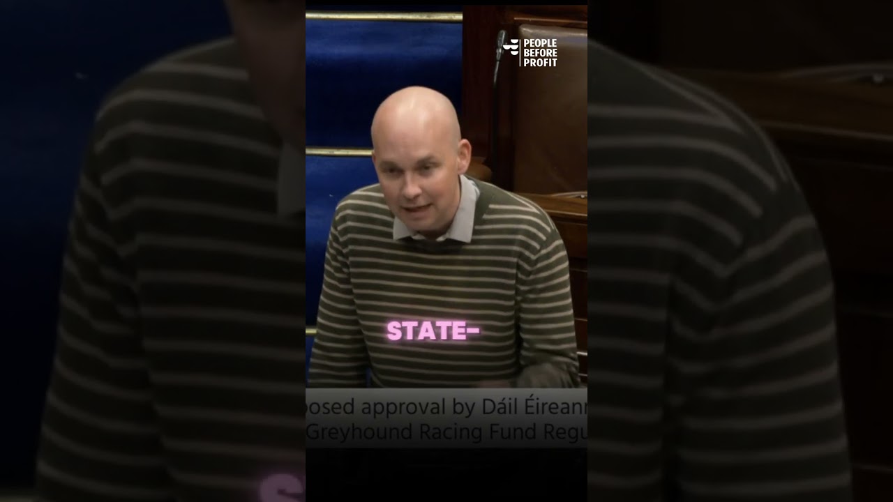 Paul breaks down scandal of Horse and Greyhound Racing - 22.10.24 [Paul Murphy TD]