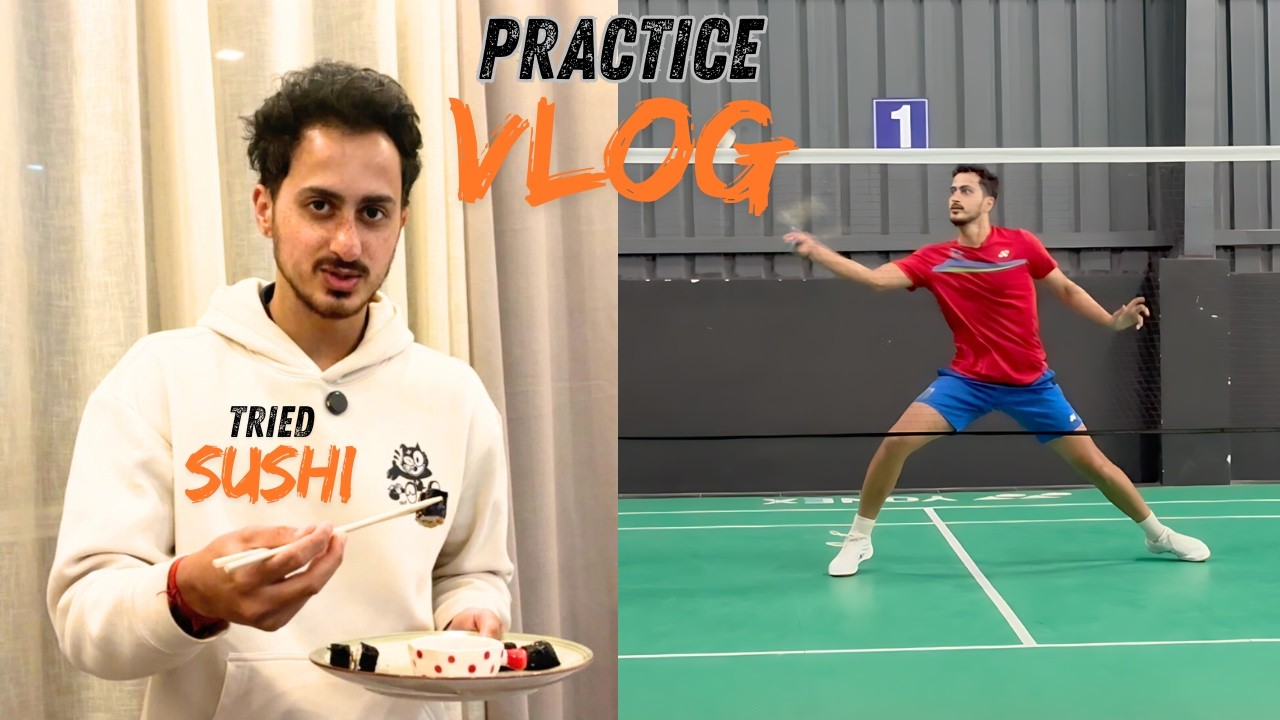 Practice vlog | Also Tried Sushi at home
