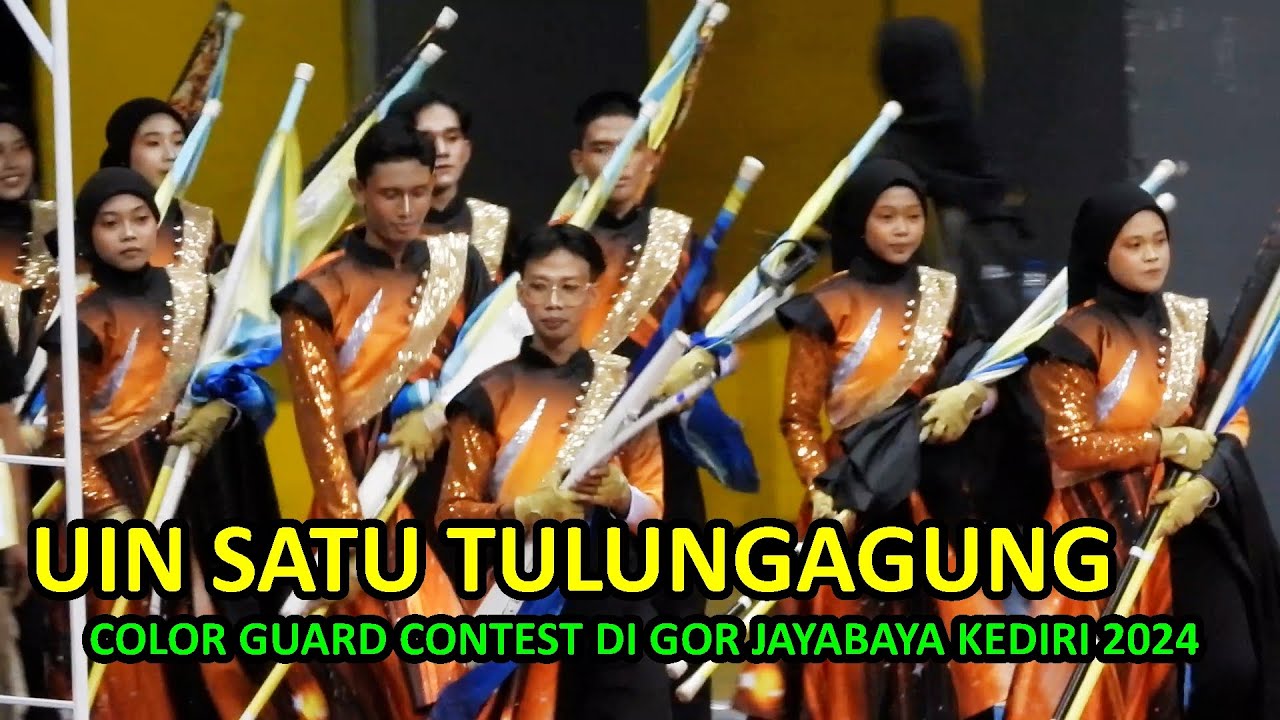UIN SATU TULUNGAGUNG - LOMBA COLOR GUARG SENIOR (H3 KEDIRI MARCHING COMPETITION 8,MINGGU 3-3-2024)
