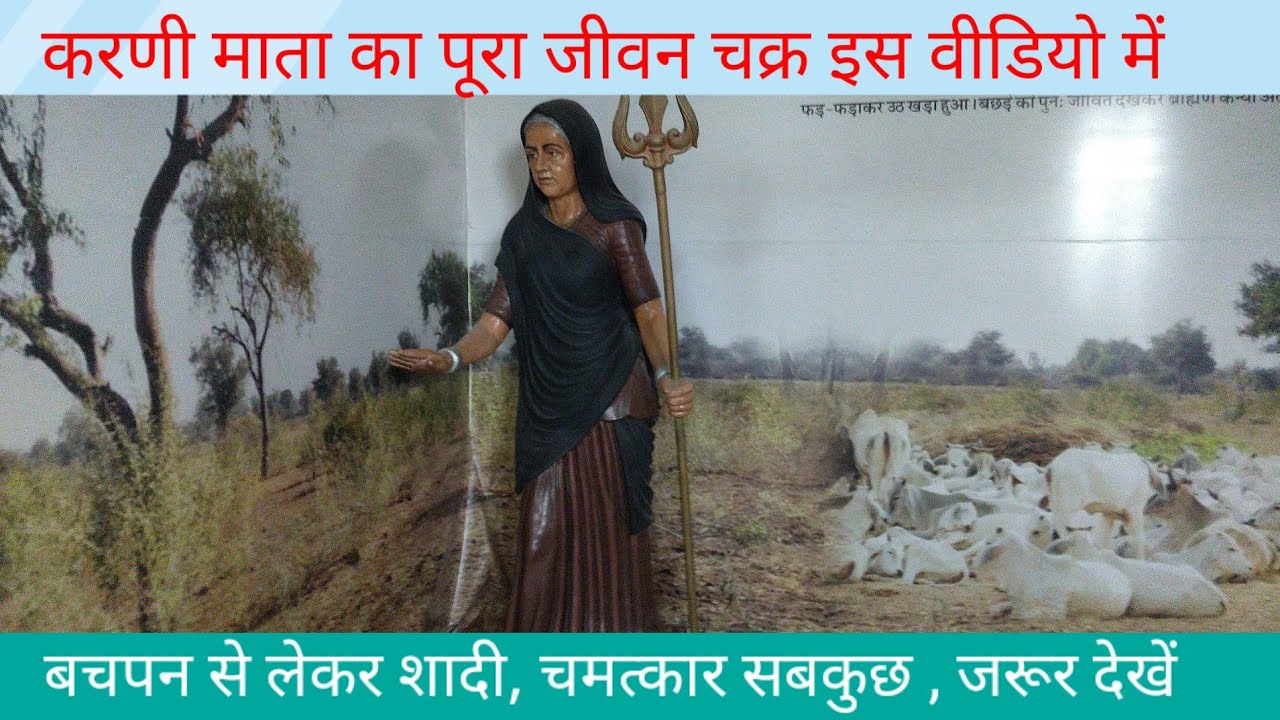 करणी माता का पूरा जीवन चक्र । करणी माता मंदिर । karni Mata temple | rat temple in india | #karnimata