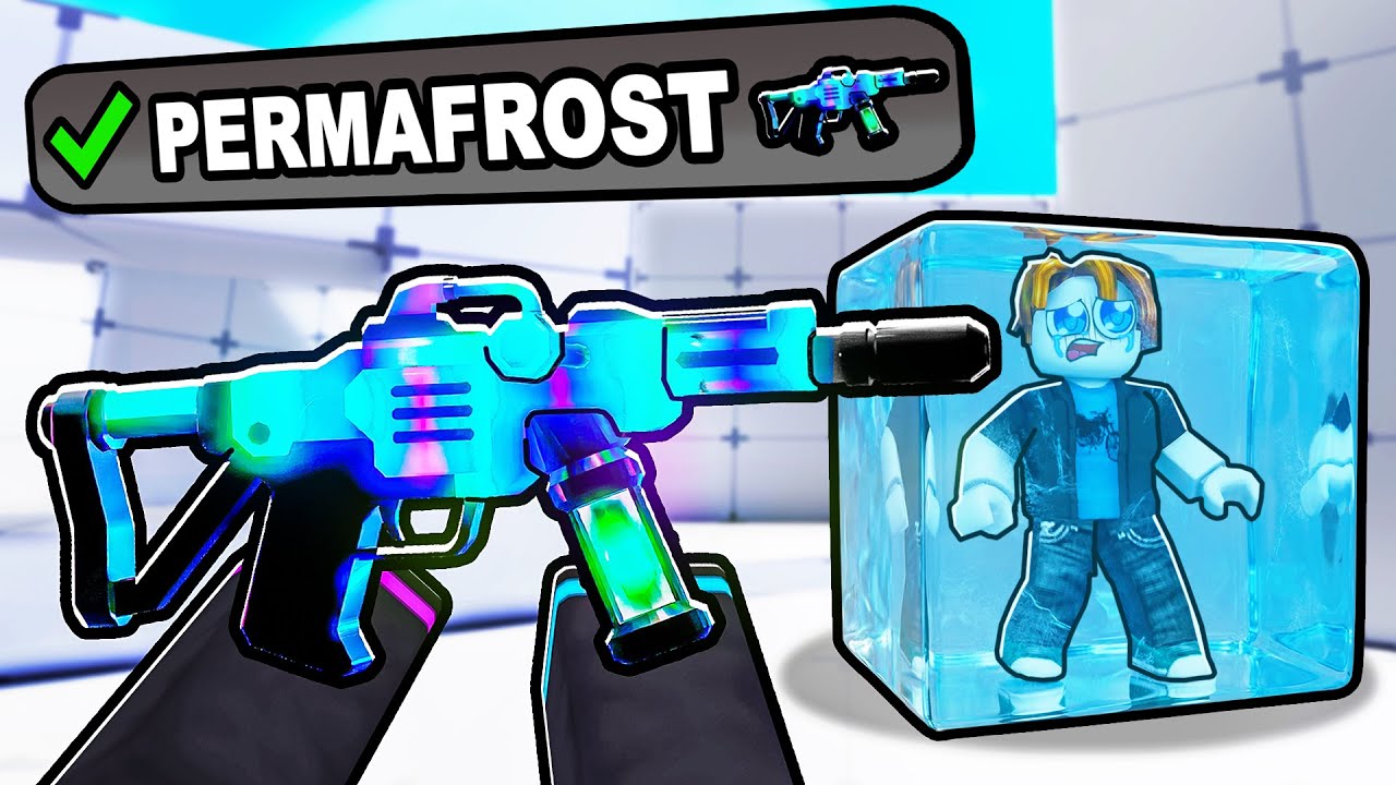 The new PERMAFROST WEAPON is OVERPOWERED in Roblox Rivals!