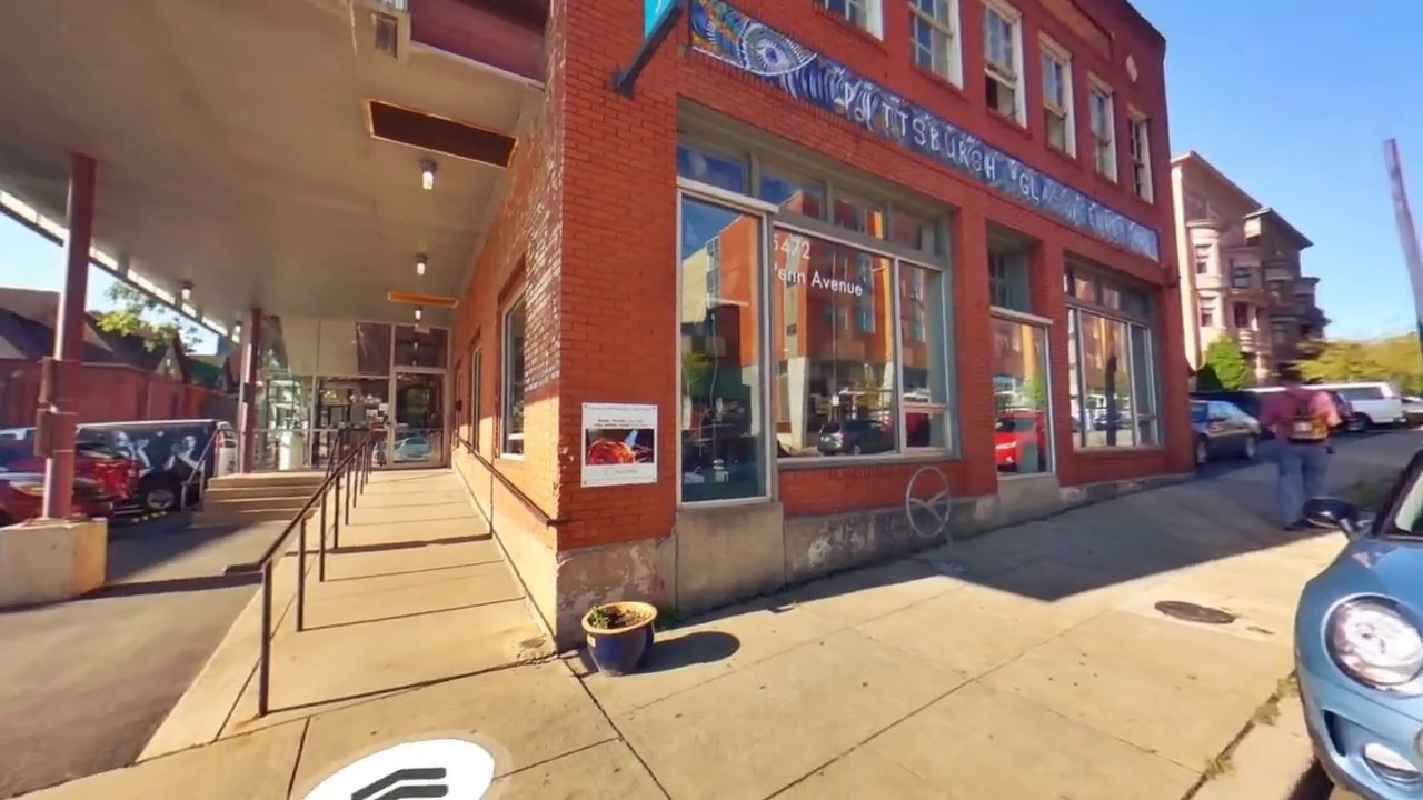 Pittsburgh Glass Center Virtual Building Tour &ndash; Entrance