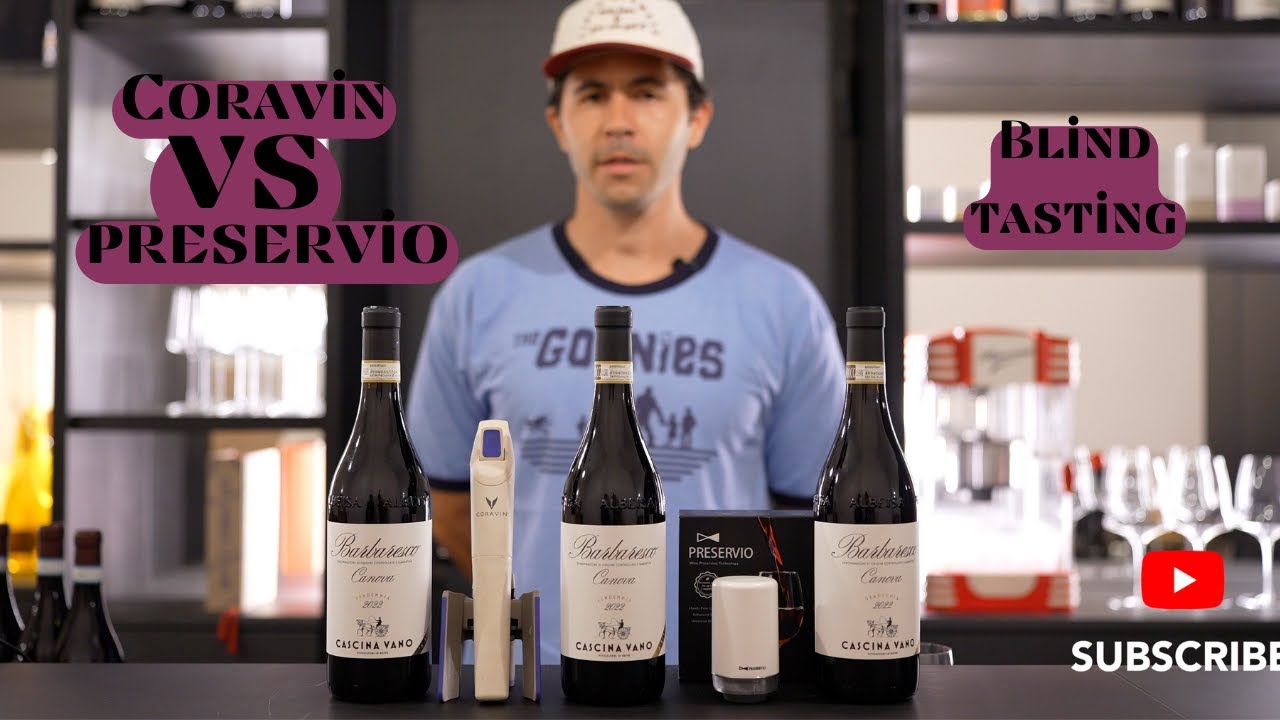 2 months wine test - Blind Tasting Experiment, Coravin vs Preservio