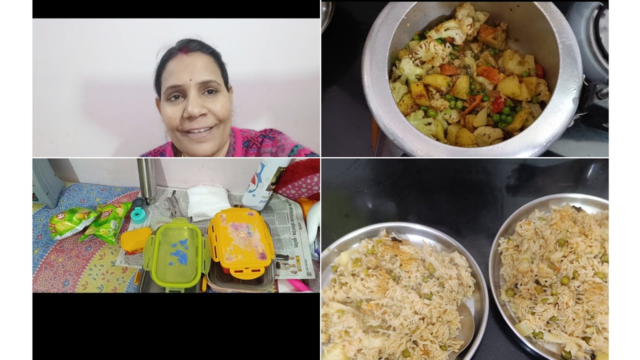 पार्टी में इतना सब ले के जाना है, और सभी के घर बनने वाला रात का खाना😋😁