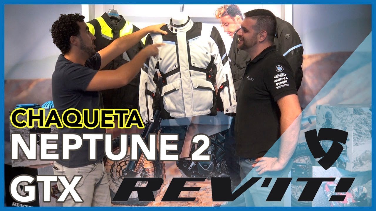CHAQUETA REVIT NEPTUNE 2 GTX 🏍