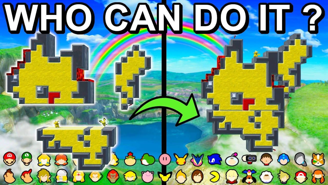 Who Can Fix Pikachu ? - Super Smash Bros. Ultimate