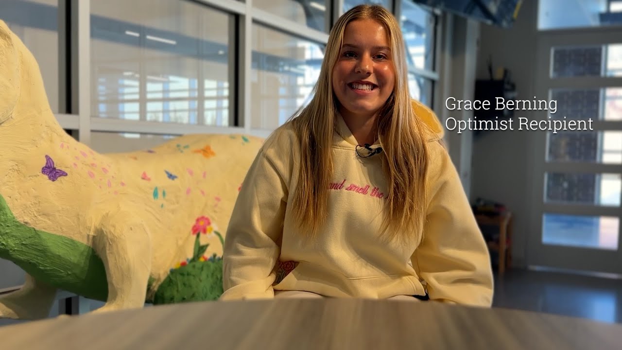 Oregon Life: Grace Berning Optimist Recipient 1-25-2026