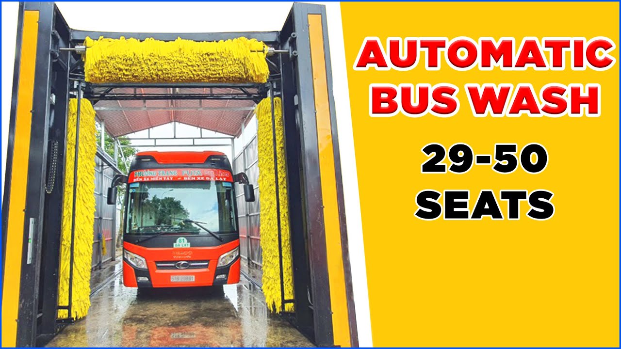Automatic Bus Wash is the Cleanest and Fastest