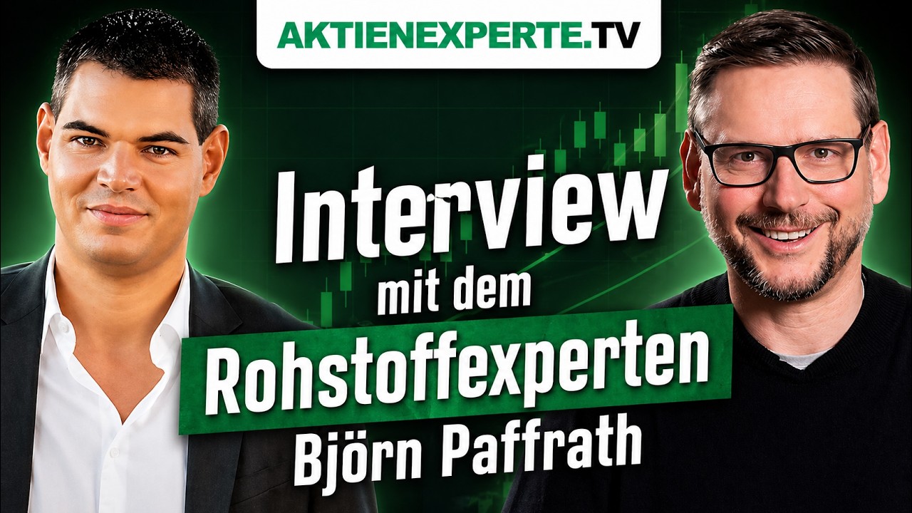 Experteninterview mit Bj&ouml;rn Paffrath auf dem Future Minerals Forum - Aktienexperte.TV