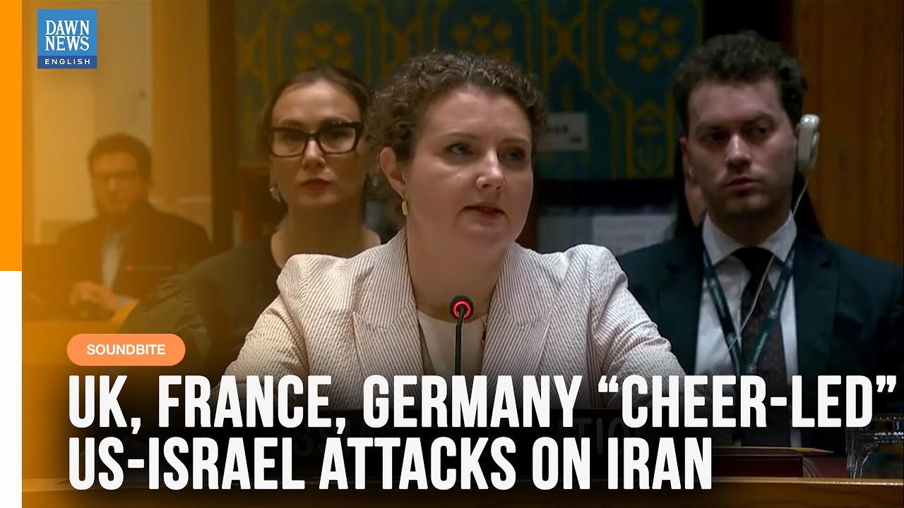 Full Speech: Russia's Envoy Accuses UK, France, Germany of Backing US-Israel Strikes on Iran | UNSC