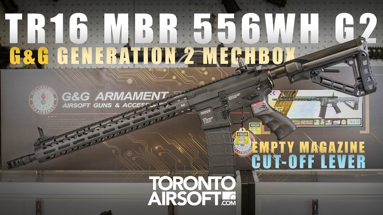 BEST AIRSOFT RIFLE EVER? G&G TR16 MBR 556WH G2 Review - TorontoAirsoft.com