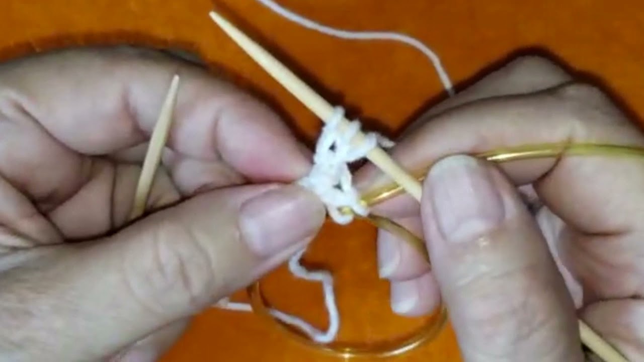 PARTE I. Prótesis mamaria tejida (knitted knocker) en aguja circular.