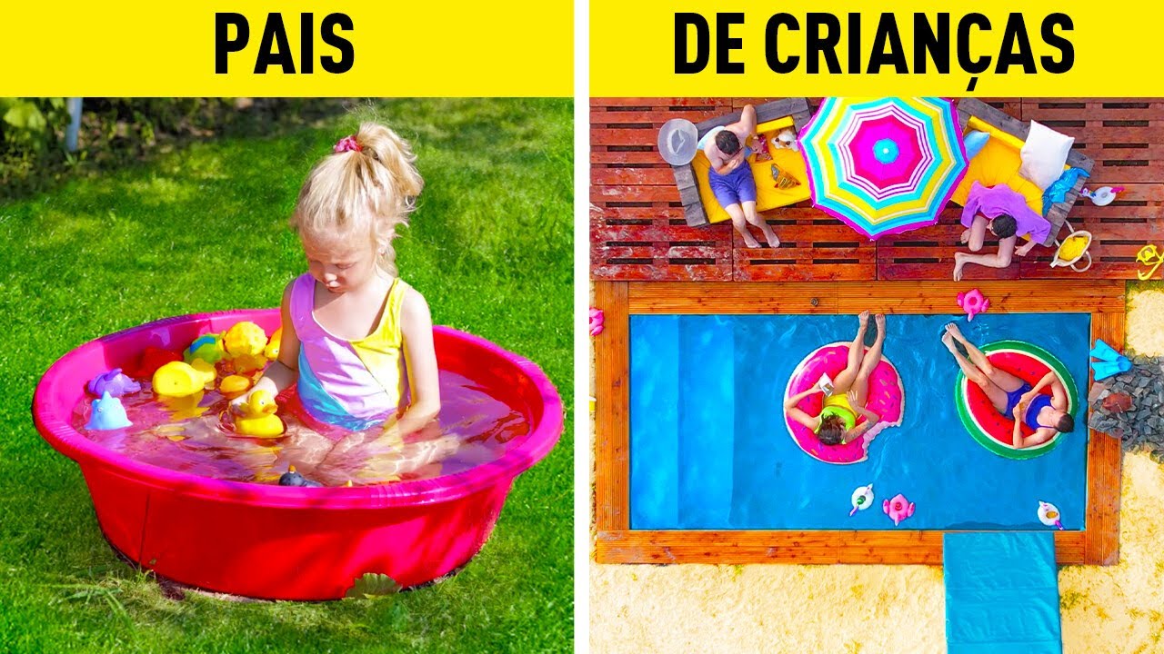 Oásis no Quintal em Poucos Passos 🌴💦 Crie Sua Piscina DIY Incrível