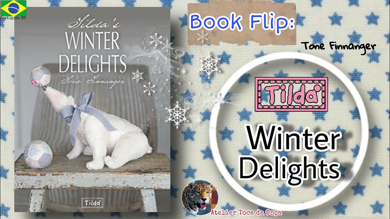 Tilda Book Flip: Winter Delights Tone Коллекция книг Finnanger Куклы Тильда