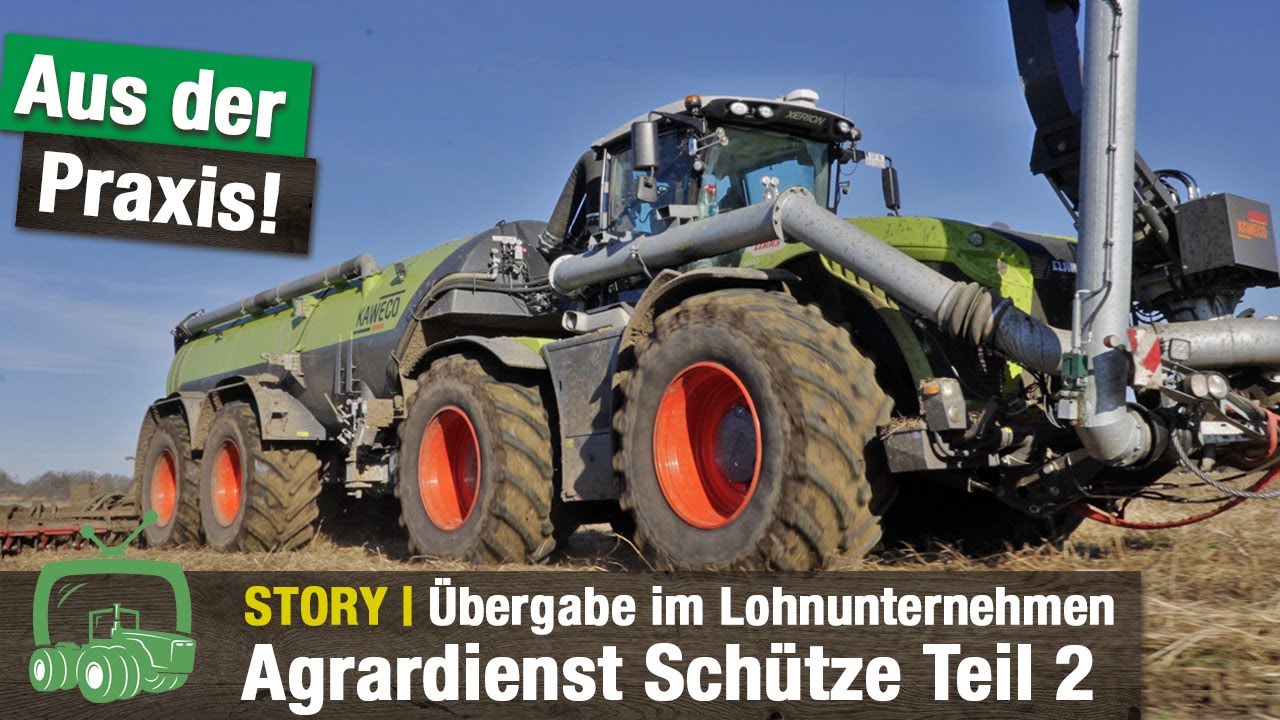 Agrardienstleistungen Schütze Teil 2 | Claas Xerion und Vredo im Einsatz | Lohnunternehmen | Fendt