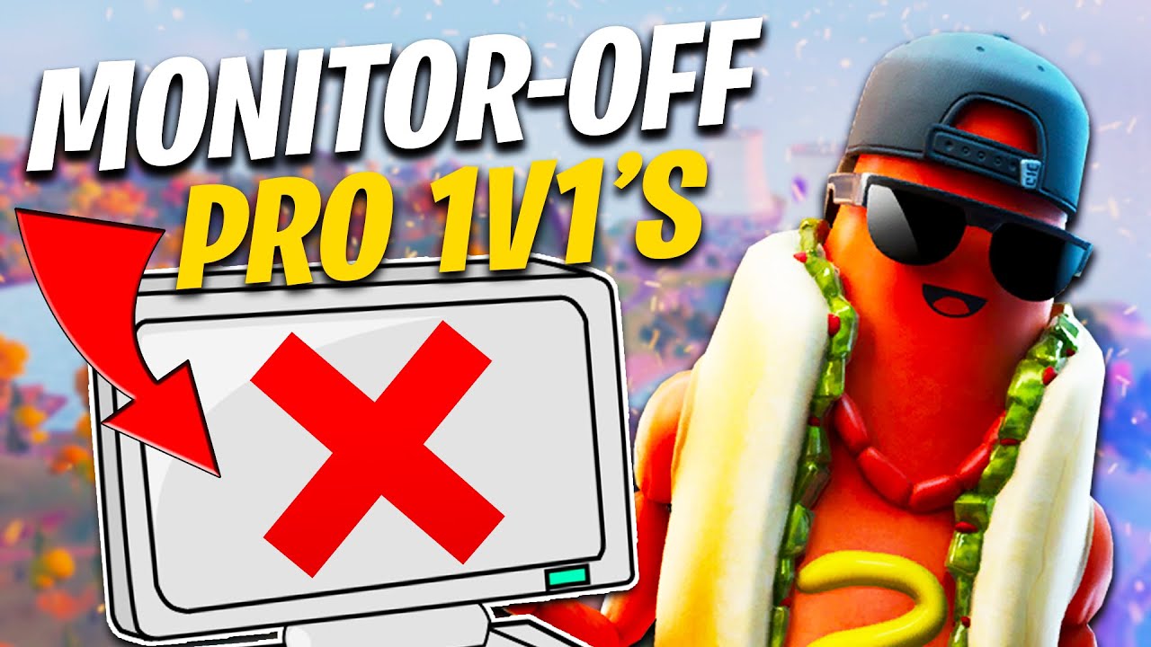 Playing Fortnite 1v1s with MONITORS OFF ft. Avery, Nosh, Chap, Vivid