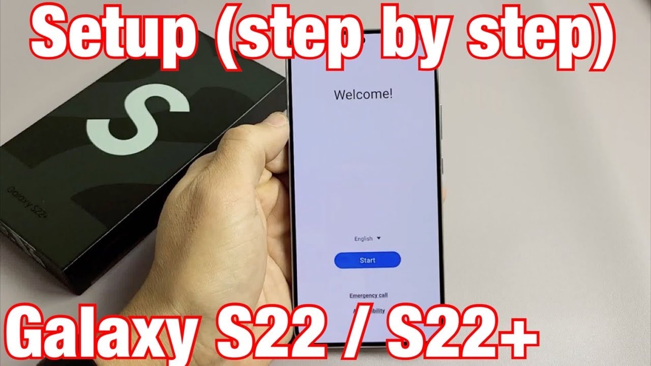 Galaxy S22/S22+: как настроить (пошагово)