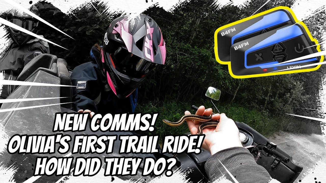 We took our daughter out on some ATV Trails!  We tested out our LEXIN Communicators - MB ATV Trails