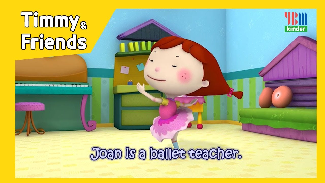 Joan Teaches Sammy Dancing  | Timmy&Friends | Kids Song | YBM Kinder