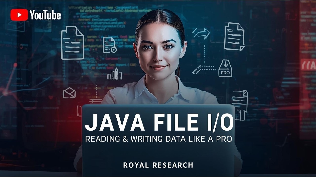 Java File I/O Tutorial: Reading and Writing Data Like a Pro | Complete Guide by Royal Research
