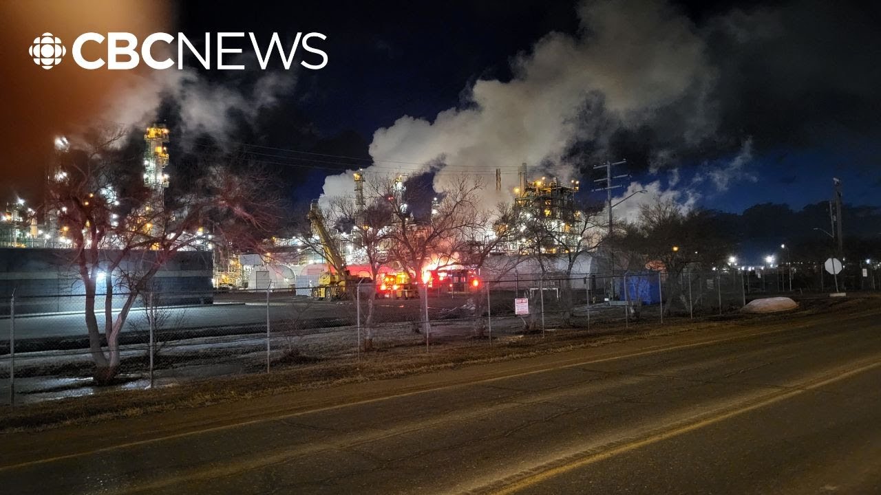 Early morning explosion rocks Regina's Co-op refinery