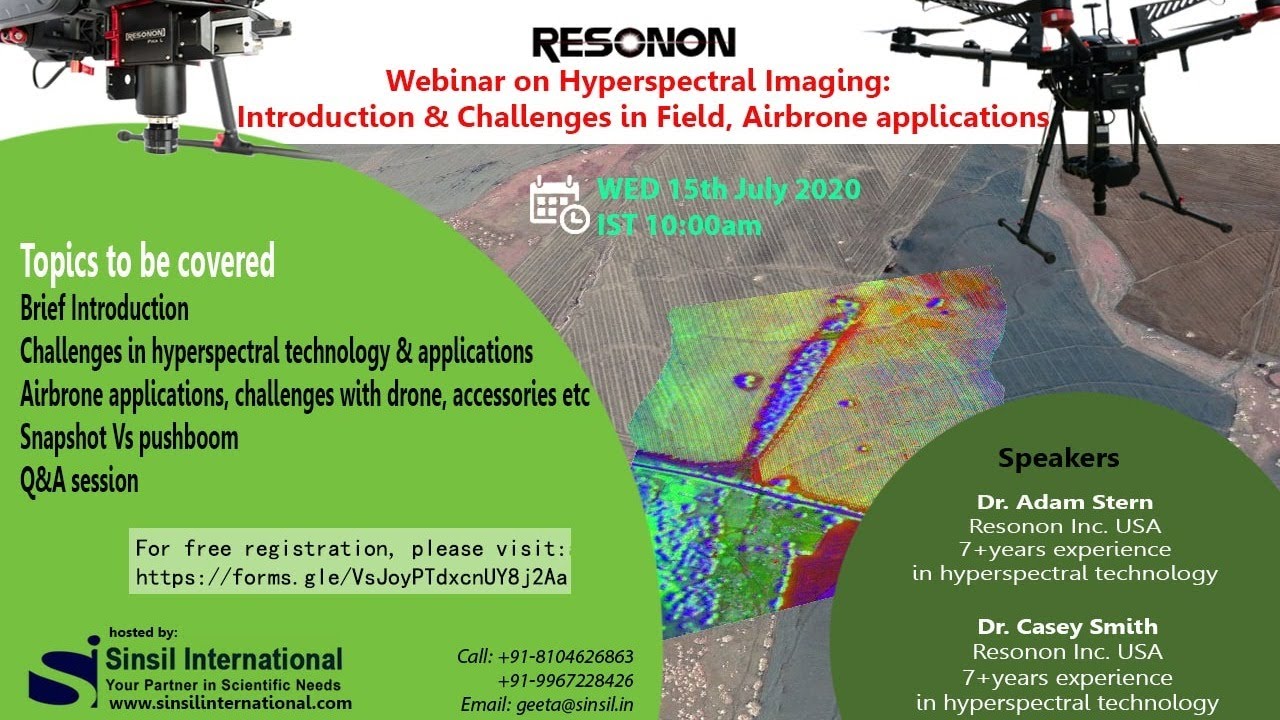 Hyperspectral Imaging: Introduction & Challenges Field, Airborne Applications