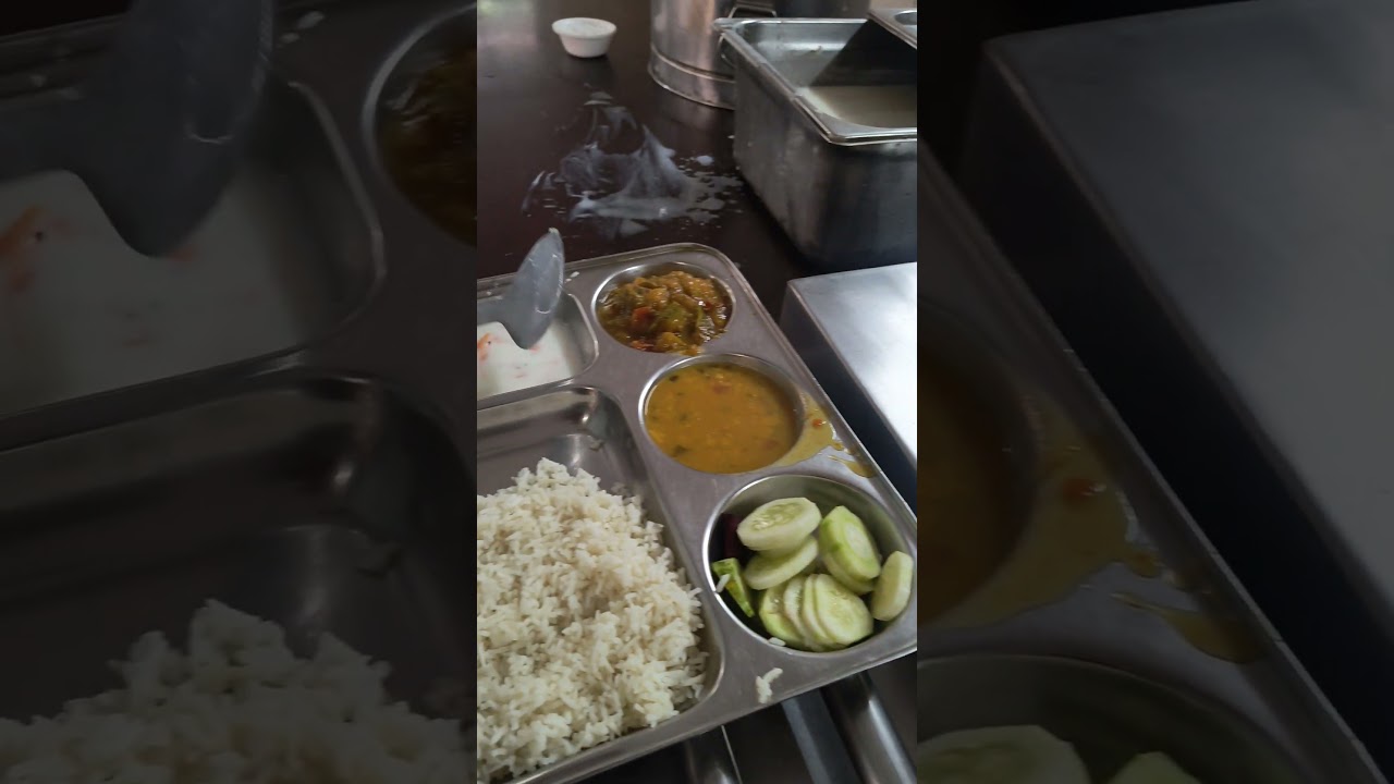 Mess Food of NPTI FARIDABAD #npti #faridabad #hostellife #mess #lunch #students #college #delhi