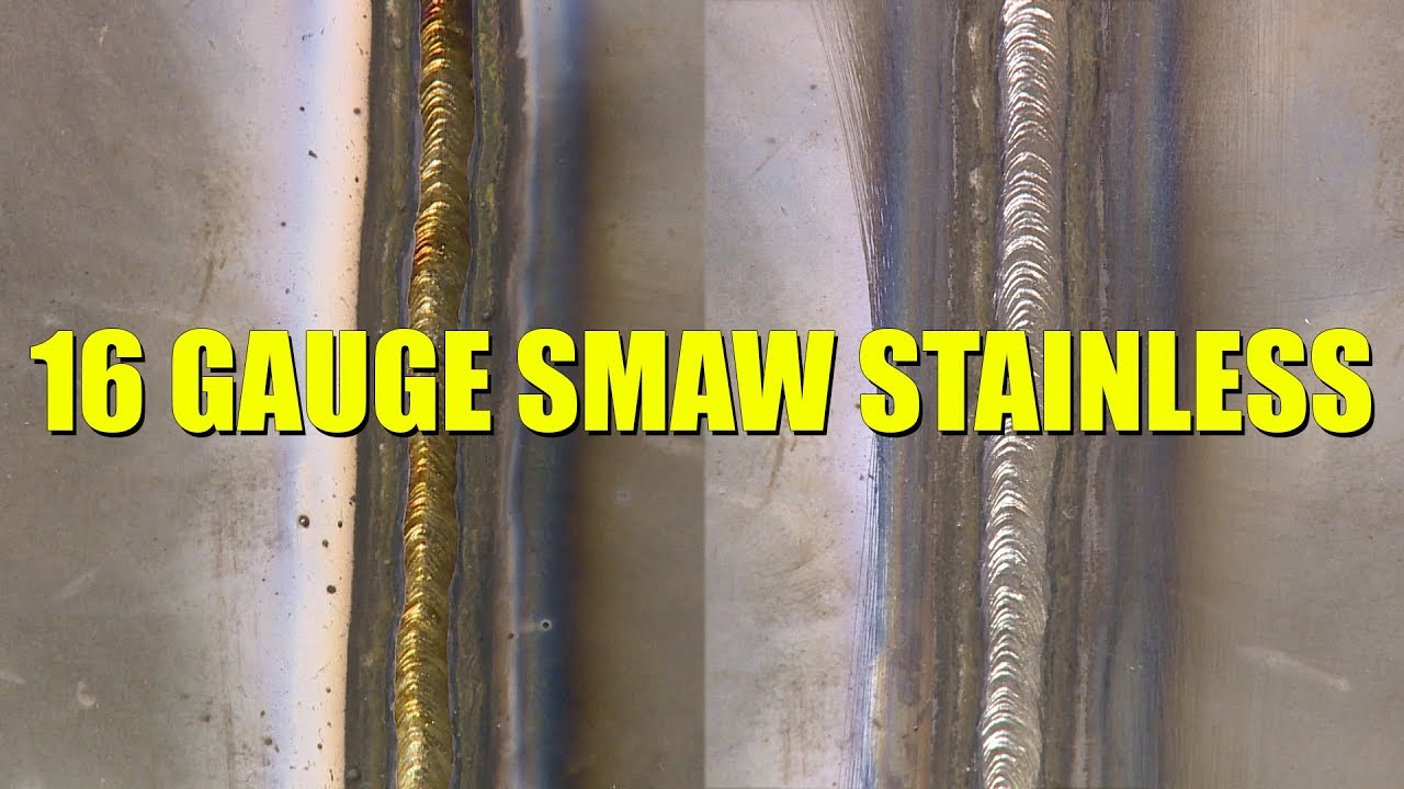 🔥 DC Stick Welding 16 Gauge Stainless (Everlast 200DV)