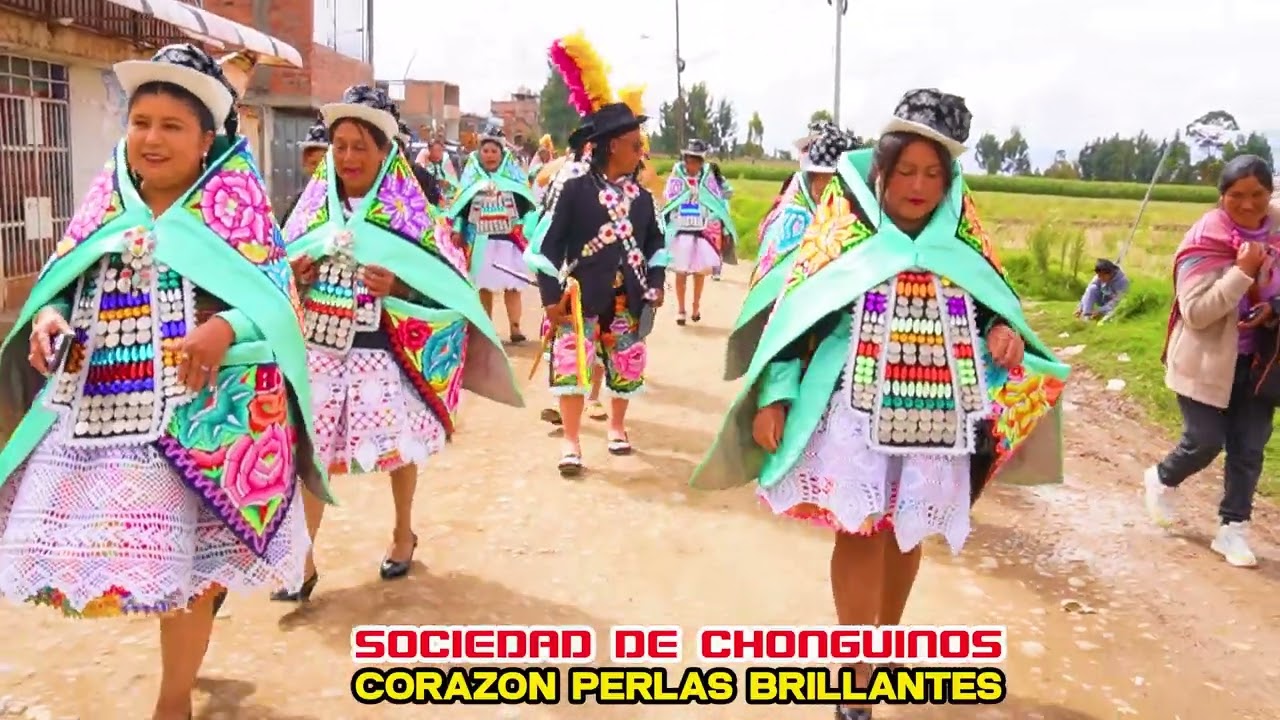SOCIEDAD DE CHONGUINOS CORAZON PERLAS BRILLANTES