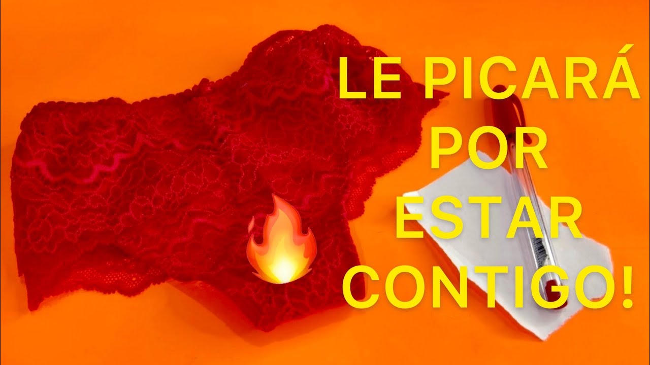 LE PICARA POR ESTAR CON VOS! Para que te piense, busque, regrese