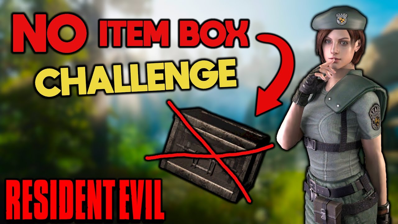 Can I Beat Resident Evil 1 Without the Item Box?