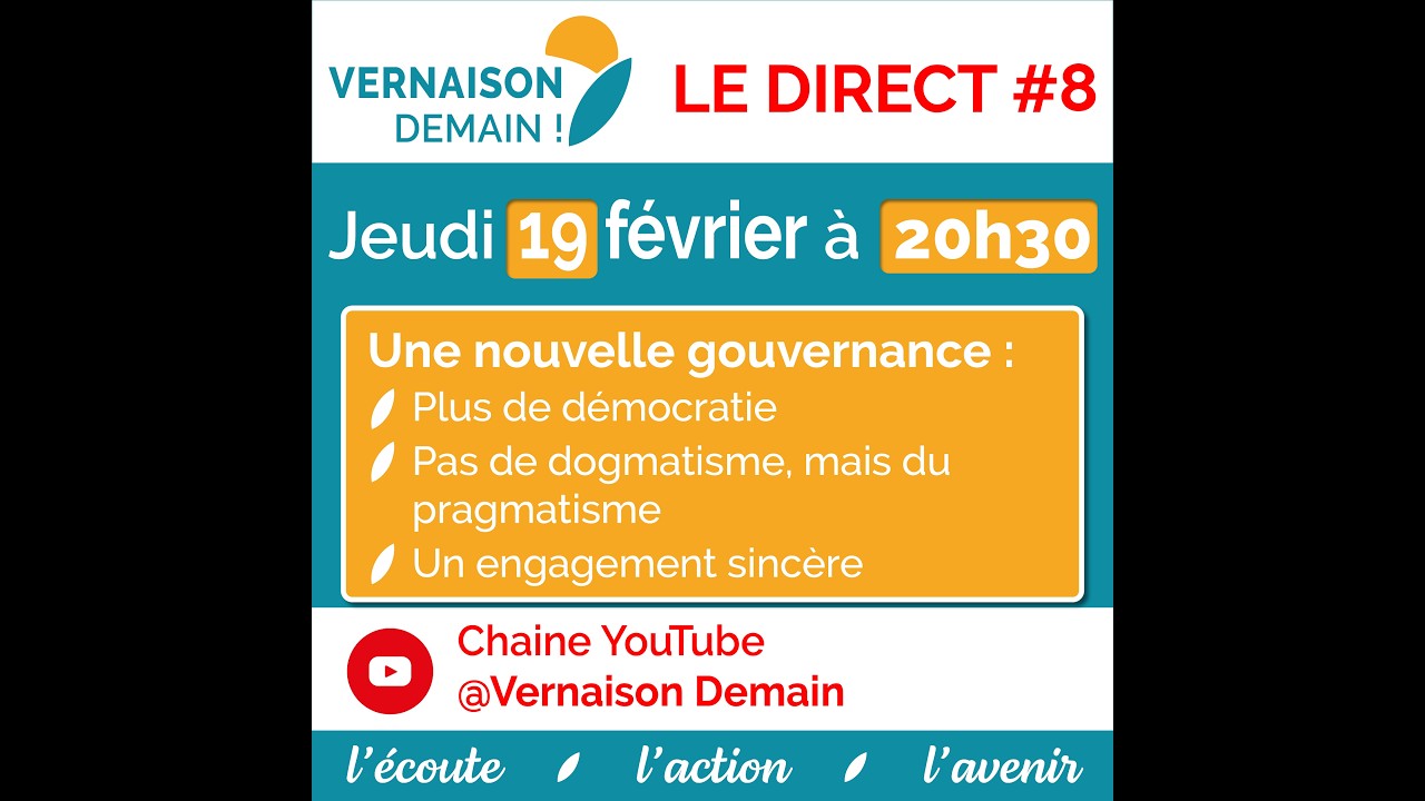 Direct #8 : Une nouvelle gouvernance pour plus de démocratie