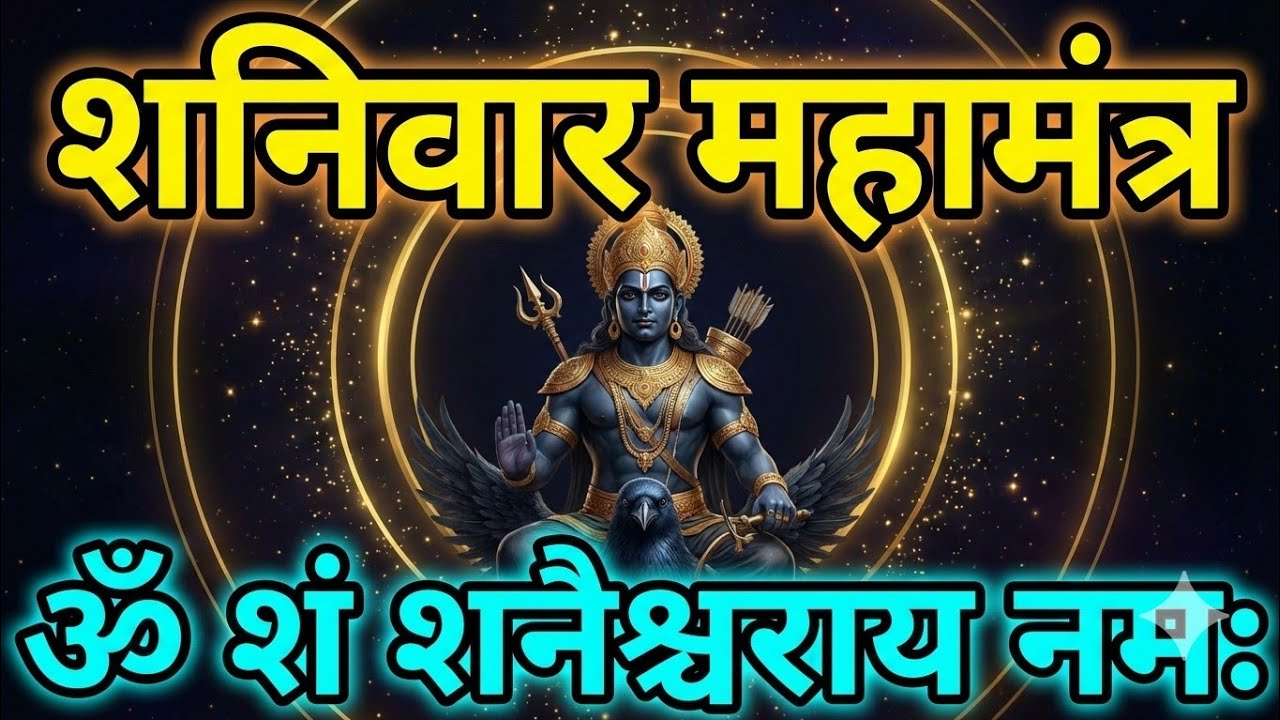 ​Powerful Shanivar Mahamantra - शनि दोष और संकटों से मुक्ति के लिए | ॐ शं शनिश्चराय नमः