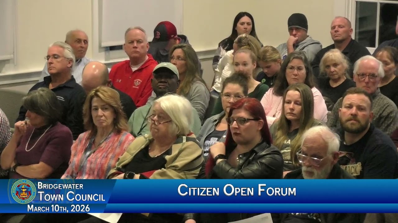 Town Council Meeting | Town Of Bridgewater | March 10th, 2026