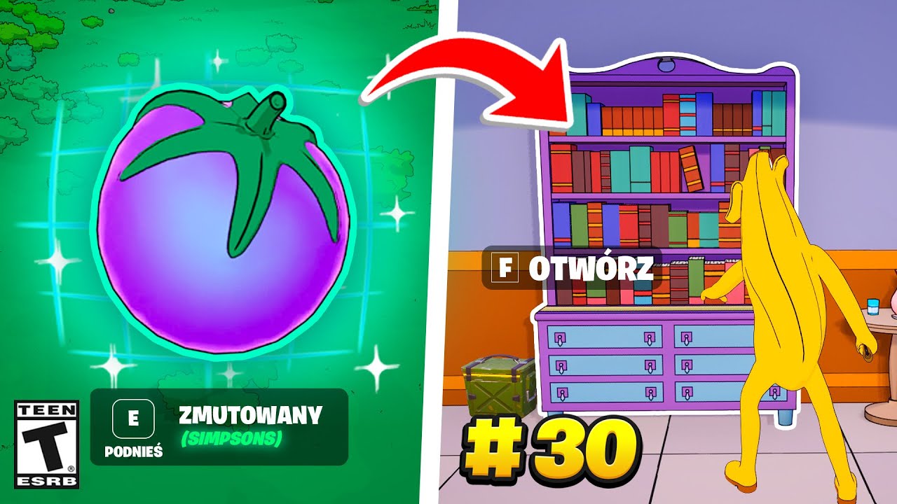 ZNALAZŁEM SEKRETNY POKÓJ SIMPSONS CZYLI TEST NAJLEPSZYCH TIK TOKÓW z Fortnite