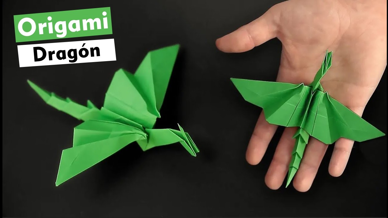 Cómo Hacer un Origami de Dragón Fácil - Tutorial Paso a Paso @PapelyPliegue