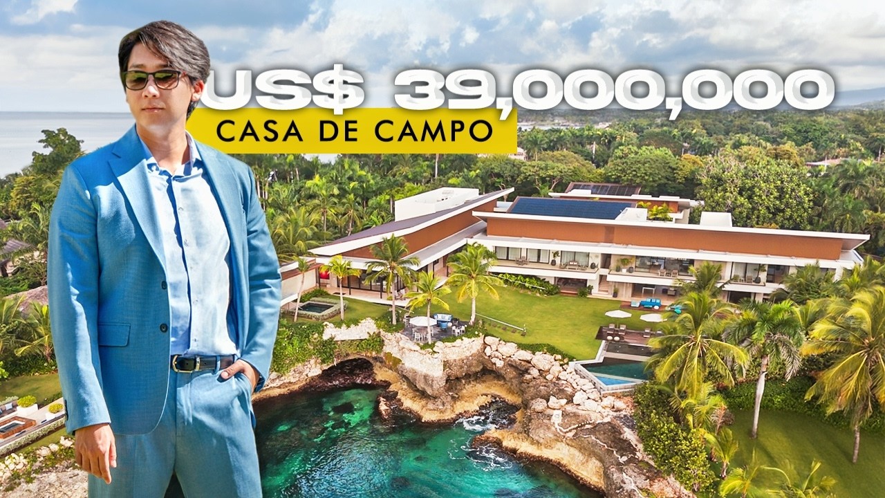 La Mejor Villa del Caribe: Un Paraíso de USD $39MM en Casa de Campo, RD. Arte, Diseño y Exclusividad