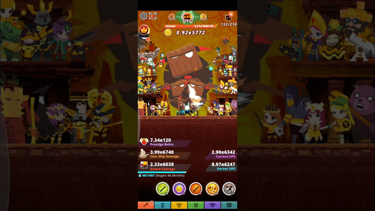TAP TITANS 2 A TRICK TO GET YOU AHEAD OF AN EVENT