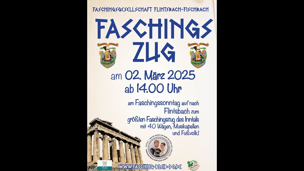 Faschingszug 2025 in Flintsbach