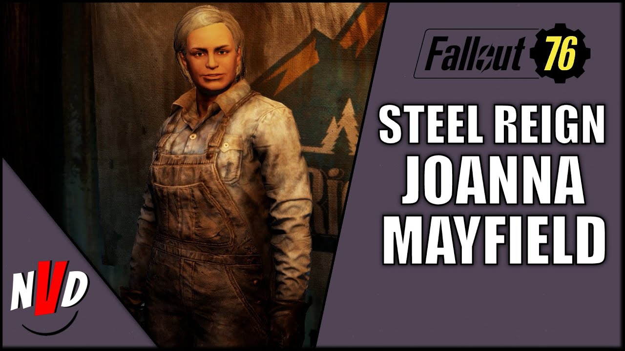 Fallout 76 Steel Reign Joanna Mayfield Brotherhood of Steel NPC