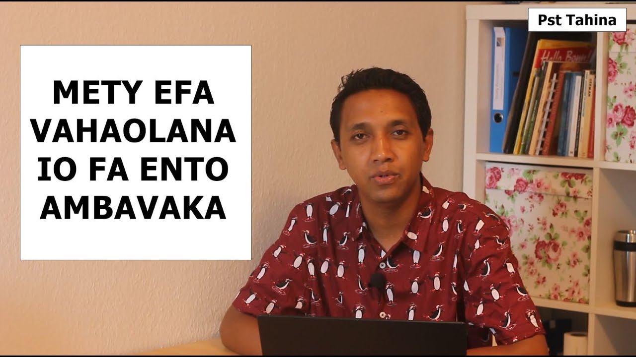 Marka 16: 15- Mety efa vahaolana io fa ento ambavaka
